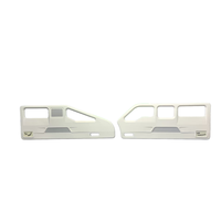 Barrière de lit en plastique moulé par soufflage PP ABS pliable avec logo personnalisé et inclinomètre pour les établissements de soins infirmiers spécialisés