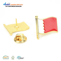 Insignias de la Bandera de Tailandia al por Mayor, Personalizadas con Logotipo, Esmalte Suave, Broche Metálico para el Día Nacional, Pin de Solapa para Souvenir Turístico