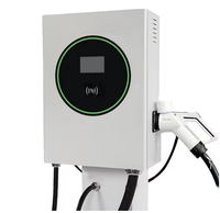 Station de recharge rapide murale et colonne pour véhicules électriques, avec protection anti-inversion de polarité, courant d'entrée 32A, compatible OCPP, vente en gros