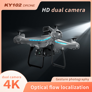 Drone Ky102 Stunt Rolling 4k avec double caméra, évitement d'obstacles sur 4 côtés, 12 minutes d'autonomie, drone pour débutants - Product Image 3