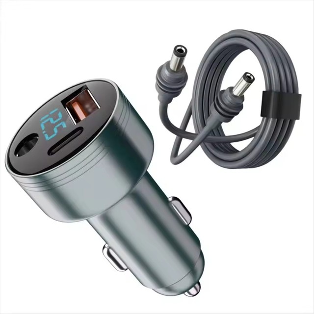 16AWG 12V-24V On-board Power Charger Cable 2/3/5M Starlink Mini 3In1 Waterproof DC Head Digital Display Power Cord Accessories