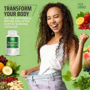 Cápsulas para Adelgazar Nocturnas para Adultos, con L-Glutamina, Aminoácidos, Salud Digestiva, Suplemento para el Metabolismo, Gran Venta - Product Image 5