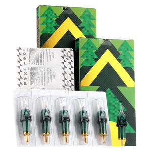 卸売1RLラウンドライナー使い捨て針タトゥーロングテーパーボディアートタトゥー用カートリッジサプライヤー - Product Image 1