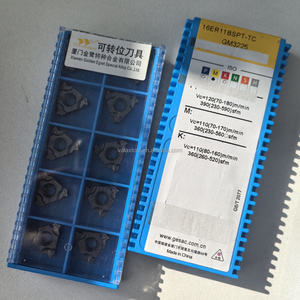 16ER11BSPT-TC GM3225 Gesacs Coupe-taillant extérieur en carbure de tungstène pour tour CNC, revêtement CVD/PVD, 60HRC, Triangle 16mm - Product Image 6