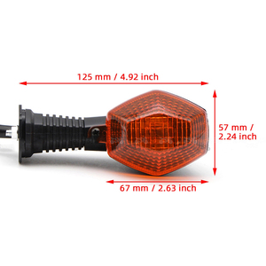 Luci di Segnalazione Alogene Bianco Caldo per Moto <span class=keywords><strong>Suzuki</strong></span> DL650/DL1000/<span class=keywords><strong>V</strong></span>-Strom/SV650/GSF 600/650/1200 GSX-R 600/750/<span class=keywords><strong>1000</strong></span> - Product Image 3