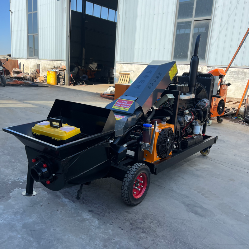 Remote Controlled Concrete Trailer Pump Factory
