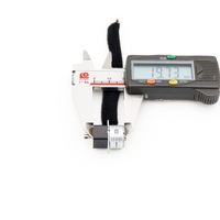 Moteur pas à pas miniature de précision 15 mm à aimant permanent 2 phases 4 fils avec boîte de vitesses, QQ SM15 DC5V, arbre de 3,0 mm, 31 ohms, 15BY