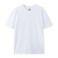 Kaos Katun Murni Unisex B2B Model Longgar Ukuran Eropa Amerika Logo Kustom Ukuran Besar Lengan Pendek Grosir