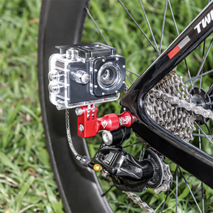 MUQZI Xe Đạp Wheel <span class=keywords><strong>Hub</strong></span> Bracket Chủ Nối Phát Hành Nhanh Chóng Trục Camera Núi Hợp Kim Nhôm Tripod Chủ Kẹp - Product Image 5