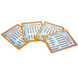 Autocollant de température OEM 50 pièces, nouveau style, bon marché, aimants de réfrigérateur en papier personnalisés avec thermomètre - Product Image 6