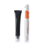 Tube souple vide en plastique pour masque facial et outils de maquillage, emballage cosmétique personnalisable, diamètre 50 mm, impression UV
