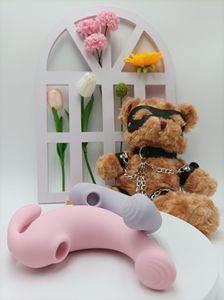 Stacie Yueウサギ女性用吸引バイブレーター磁気充電式肌に優しいシリコン親密な大人用おもちゃ - Product Image 5