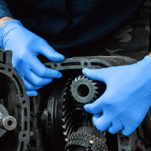 Guanti in <span class=keywords><strong>Nitrile</strong></span> per uso alimentare guanti in <span class=keywords><strong>Nitrile</strong></span> da 100 pezzo/scatola guanti in <span class=keywords><strong>Nitrile</strong></span> resistente senza polvere guanti in <span class=keywords><strong>Nitrile</strong></span> monouso nero - Product Image 5