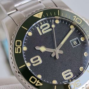 Montre mécanique de luxe pour homme, boîtier en acier inoxydable, étanche, cadran multifonctionnel, élégante, sportive, noire - Product Image 5