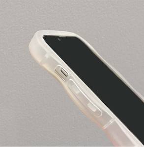 Gran oferta Panda Ear Doll soporte Invisible silicona Wave Edge TPU funda de teléfono para Vivo X50 X60 X70 <span class=keywords><strong>X90</strong></span> X100 S16 S17 S19 S20 - Product Image 6