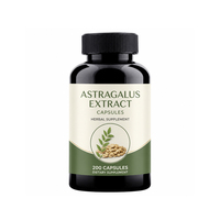 Capsules d'extrait d'astragale naturel à base de plantes pour renforcer la barrière immunitaire, soins quotidiens, marque privée, OEM, ODM, approvisionnement en gros