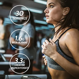 Bebida en Polvo de <span class=keywords><strong>Pre</strong></span>-Entrenamiento OEM ODM <span class=keywords><strong>Gold</strong></span> Standard con Cafeína, Monohidrato de Creatina y Beta-Alanina para Energía de Rendimiento y Concentración - Product Image 5