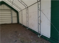Bâtiment de stockage agricole à grande portée en acier de haute qualité