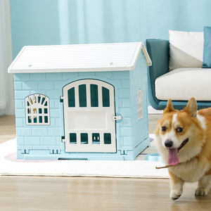 Perrera para perros de interior Plástico Sólido Ecológico Todas las estaciones Casa para perros pequeña y mediana Suministros para mascotas - Product Image 2