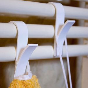 Support mural K701 pour radiateur chauffe-serviettes, crochet de salle de bain, porte-vêtements - Product Image 4