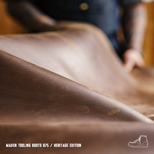 Stivali in Vera Pelle Maden da <span class=keywords><strong>Uomo</strong></span>, Stivaletti Vintage 875, <span class=keywords><strong>Scarpe</strong></span> Durevoli a Collo Alto, Stivali da Cowboy con Punta Rotonda, Calzature di Sicurezza Autunnali - Product Image 4