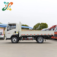 Nouveau camion benne léger Sinotruk HOWO 4x2 Euro 2 Diesel Weichai à conduite à gauche, en promotion
