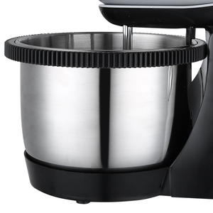 KitchenAid Stand Mixer 3L Stainless <b>Steel</b> <b>Bowl</b> 200W Durable Black For Baking Pastry Tools - Product Image 1