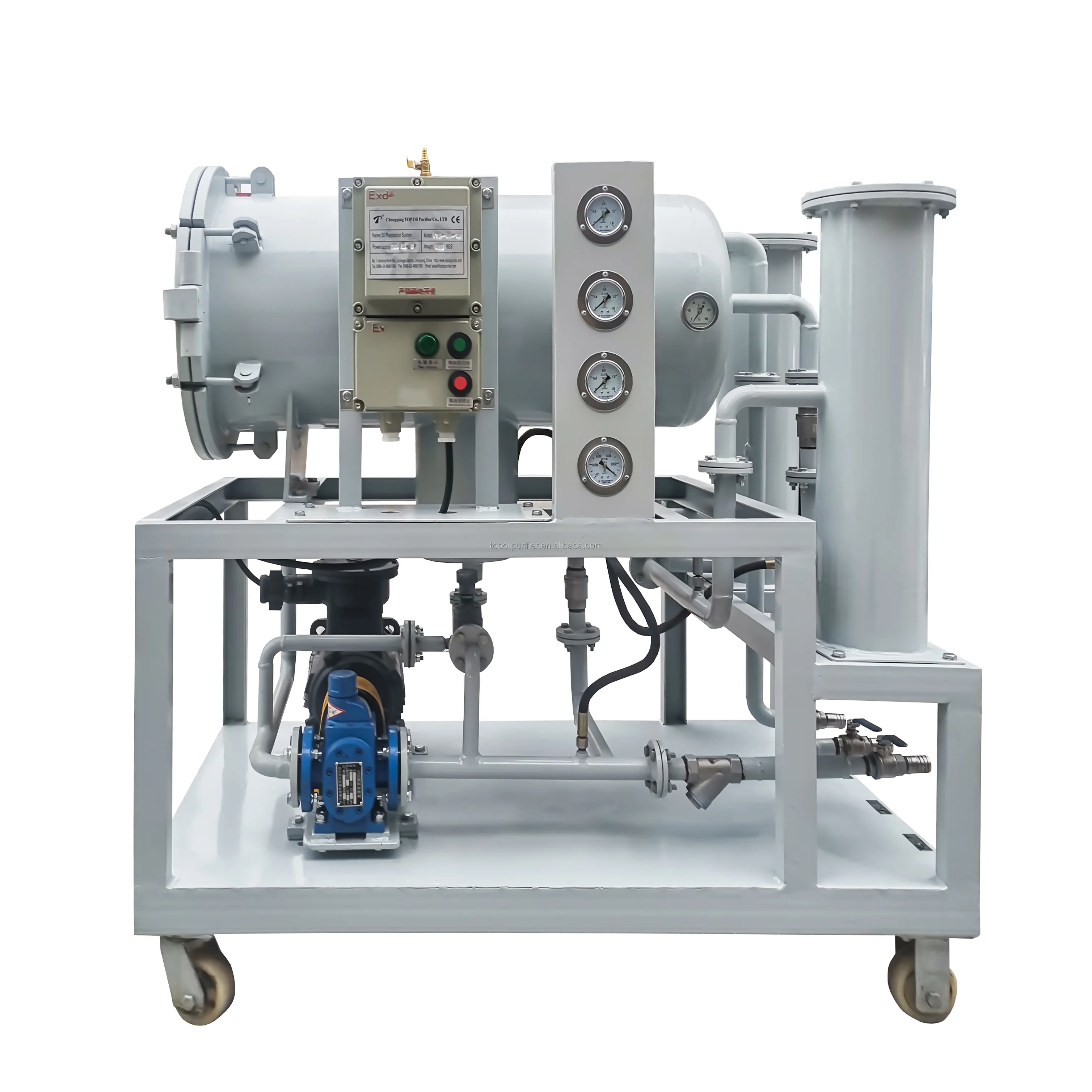 Hoge Prestaties Diesel Stookolie Water Uitdroging Plant/Vuile Oven Olie Cleaning Machine/Olie Decontaminatie Faciliteit