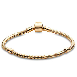 Rz Authentic 925 Sterling Silver <strong>Charm</strong> Snake Chain Bracelet <strong>Bangle</strong> Women's Romantic Party Accessories Fashion Gift - Product Image 4