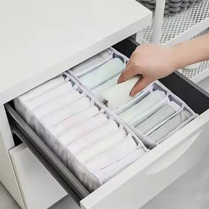 Caja de almacenamiento lavable plegable, organizador de ropa, cajón divisor para Jeans, sala de estar, sistemas de armario para organizar tu espacio - Product Image 4
