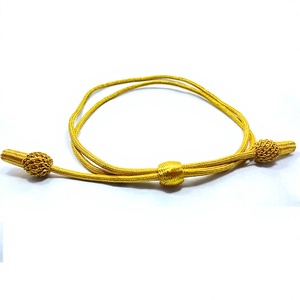 High Quality <b>Silver</b> Braided Shoulder Cord for Ceremonial <b>Dress</b> Uniform Decorative Uniform AccessoryCeremonial Uniform Chin St - Product Image 3