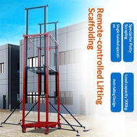 Plateforme élévatrice mobile électrique empilable pour la rénovation de la maison, multifonctionnelle, télécommandée, en acier inoxydable