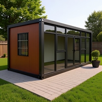 Maison préfabriquée modulaire en conteneur DH044 Cbox, unité portable de taille personnalisée pour chantier de construction, appartement, hôtel, poste de garde