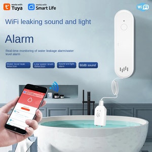 Tuya Smart WiFi ABS Material Water Leakage Detection <strong>Sensor</strong> with Sound <strong>Alarm</strong> - Product Image 2