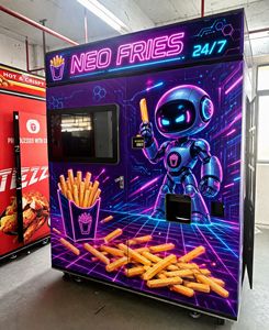 Distributeur automatique de frites 180 secondes – Équipement de distribution de frites chaudes en libre-service – Vente de distributeurs automatiques de frites - Product Image 1