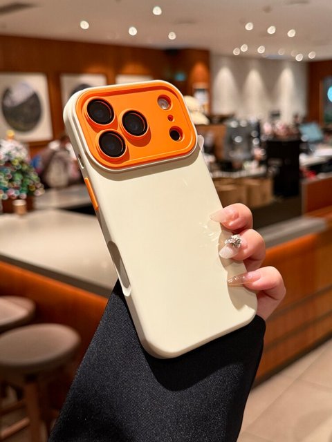 Suitable for IPhone17 16 15 141 13 12 Silicone Mobile Phone Case Full Coverage Anti-fall with Lens Film Protective Cover