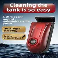 Nettoyeur magnétique et brosse à algues pour aquarium en plastique de luxe moderne