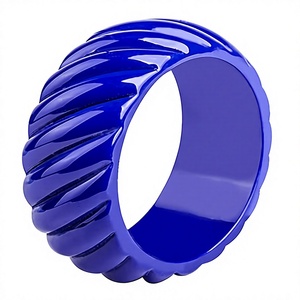 Best Newly Classic Multicolor Resin Acrylic <b>Bangles</b> for Women High Quality Wide Round <b>Bangle</b> Wholesale Party Wedding with Girls - Product Image 2