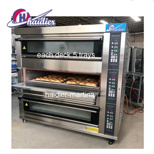 <span class=keywords><strong>Forno</strong></span> a piani grande commerciale in acciaio inossidabile per panifici, attrezzatura elettrica/a gas per la cottura di pane, torte e biscotti - Product Image 3