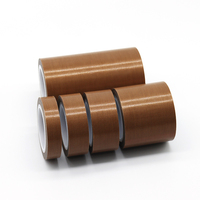 Ruban en fibre de verre résistant à la chaleur, fournisseur d'usine, surface antiadhésive, ruban en T, ruban PTFE