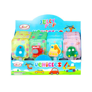 Caramelos de Goma con Forma de Coche de Transporte, Sabor Frutal, Certificación ISO, Bolsa TK Exports, Versión en Inglés - Product Image 1