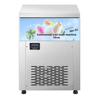 Nouvelle machine à glace pilée numérique commerciale en forme de flocon de neige avec six/neuf/douze/dix-cinq barils, fabriquée en Chine
