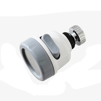 360 pivotant cuisine robinet d'eau filtre résistant aux éclaboussures pressurisé 3 caractéristiques pommeau de douche inverseur pour salle de bain robinet bec