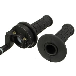 7/8 "22mm 핸들 바 그립 오토바이 핸드 그립 W/트위스트 스로틀 케이블 구덩이 먼지 자전거 ATV 쿼드 오프로드 먼지 자전거 - Product Image 4