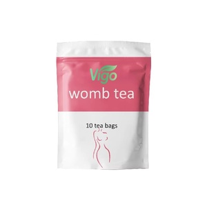 Suppléments à base de plantes pour la fertilité des femmes 10 sachets de thé de l'utérus pour la désintoxication et le soutien des règles Marque privée personnalisée - Product Image 2