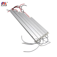 Alimentation électrique à découpage pour bande LED ultra-mince en aluminium, 12V 5A, pour comptoirs de magasin, vente en gros d'usine