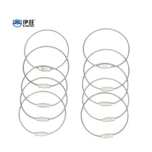 Llavero de Cable de Acero Inoxidable EWANG, Llavero de Cable Personalizado para Etiqueta de Equipaje - Product Image 1