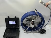 Caméra d'inspection de canalisation avec moniteur TFT 9 pouces, étanche IP68, sonde de 50 mm, câble de 60 m pour la détection des canalisations d'égout