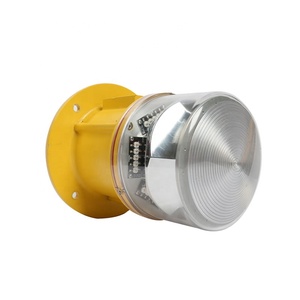 20/30/40/60fpm/S Màu Đỏ đôi cường độ trung bình xây dựng tháp Viễn Thông sân bay hàng không tắc nghẽn tháp cảnh báo đèn - Product Image 4