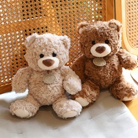 Boneka Beruang Teddy Simulasi Realistis 2026 Grosir Mainan Hewan Boneka Isi Kapas PP Dekorasi Rumah Hadiah Ulang Tahun Natal